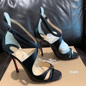 Christian Louboutin Malefissima 100 Nappa Shiny 38